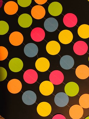 Glow Party Decorations, Neon Garlands for Black Light Party, Sweet 16 Glow Party Decor, Skate Party Decor, 80s Neon Party Garlands