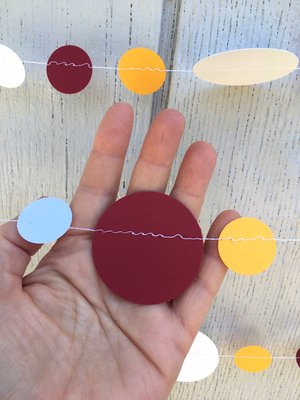 University of Minnesota Graduation Decor, Maroon and Gold Graduation Garland, Burgundy and Yellow, Calvin University, Graduation Decor