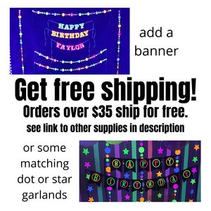 Personalized Topper, Glow Party Cake, Neon Birthday Cake Decor, Birthday Decoration, Glow in the Dark Supplies, Neon Party, Skate Party