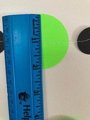 Neon Green and Black Halloween Party Garlands, Spooky Handmade Paper Circle Buntings, Brat summer party, Charli xcx decor, Eerie Glow Decor