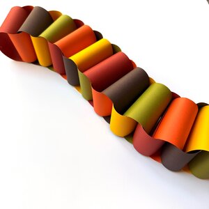 Chunky Paper Chain Fall Garland, DIY Paper Chain Kit, Autumn Fireplace Mantel Decor, Friendsgiving Craft, Thanksgiving Day Decor