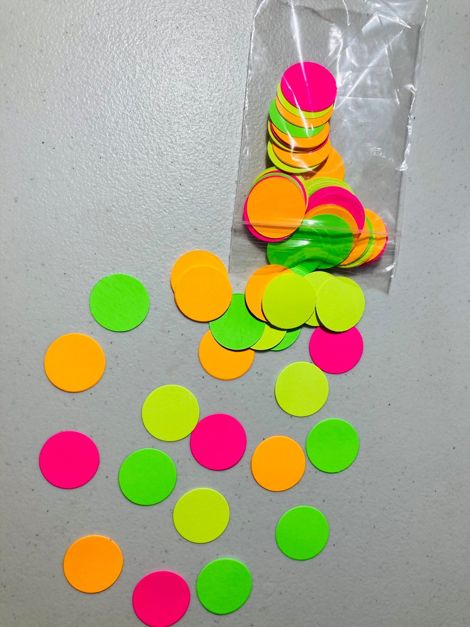 Neon Confetti, Glow Party Confetti, UV Reflective Decor, Glow Party Decoration, Black Light Party, Glow Party Table Accent, Neon Dance Party