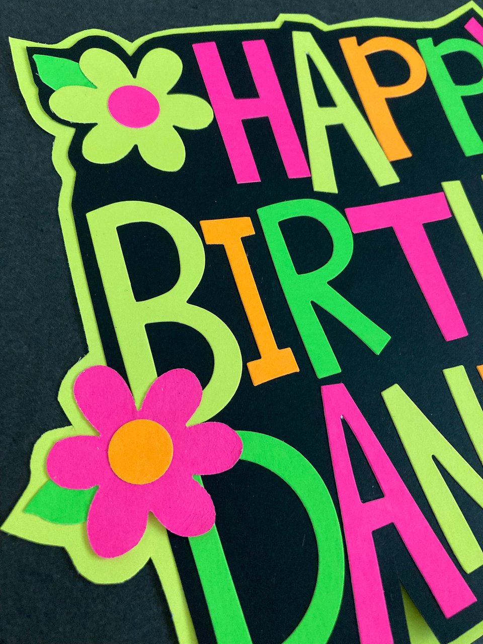 Neon Cake Topper, Girl Glow Party, Retro Birthday Cake, Glow Party Supplies, Personalized Cake Topper, 80s Birthday, Flower Cake Decor