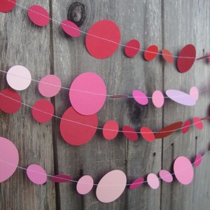 Valentine's day garlands