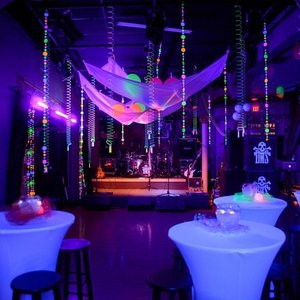 Glow Party Decorations, Neon Garlands for Black Light Party, Sweet 16 Glow Party Decor, Skate Party Decor, 80s Neon Party Garlands