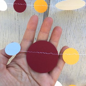 University of Minnesota Graduation Decor, Maroon and Gold Graduation Garland, Burgundy and Yellow, Calvin University, Graduation Decor
