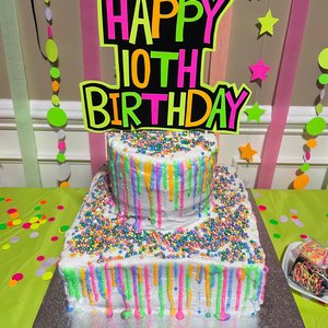 Neon Confetti, Glow Party Confetti, UV Reflective Decor, Glow Party Decoration, Black Light Party, Glow Party Table Accent, Neon Dance Party