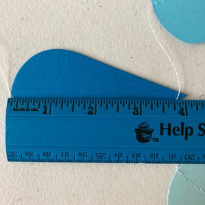 Ombré blue large raindrop garland, Blue ombré sprinkle garland, baby sprinkle, baby boy sprinkle decor, blue baby shower, boy baby shower