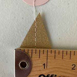 Girl Baby Shower, Baby Shower Decoration, Baby Sprinkle Decor, Blush and Gold Raindrop Garland, Pink Raindrop Bunting, Baby Shower Backdrop