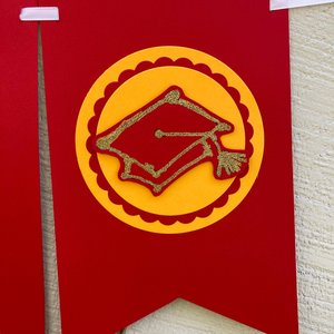 University of Southern California Large Graduation Banner, CONGRATS Banner, Graduation Decor, Cardinal Red and Gold Graduation Party Decor