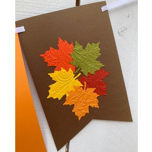 Happy Thanksgiving Banner, Large Thanksgiving Day Sign, Orange and Brown Fall Leaf Wall Decor, Family Gathering Decoration, Autumn Holiday