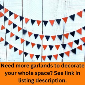 Personalized Princeton graduation banner, large pennant congrats banner, orange and black graduation party decor, Oregon State garlands