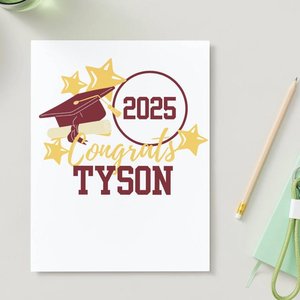 Printable graduation cake topper, school colors, Personalized Cake Decor, Congrats centerpiece, Digital Download, University of Minnesota