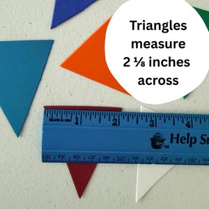 Orange Royal Blue Pennant Garland, Graduation Decoration, Decision Day, Bed Party, Flag Bunting, Dorm Decor, Boise State, CSUF, U of Florida