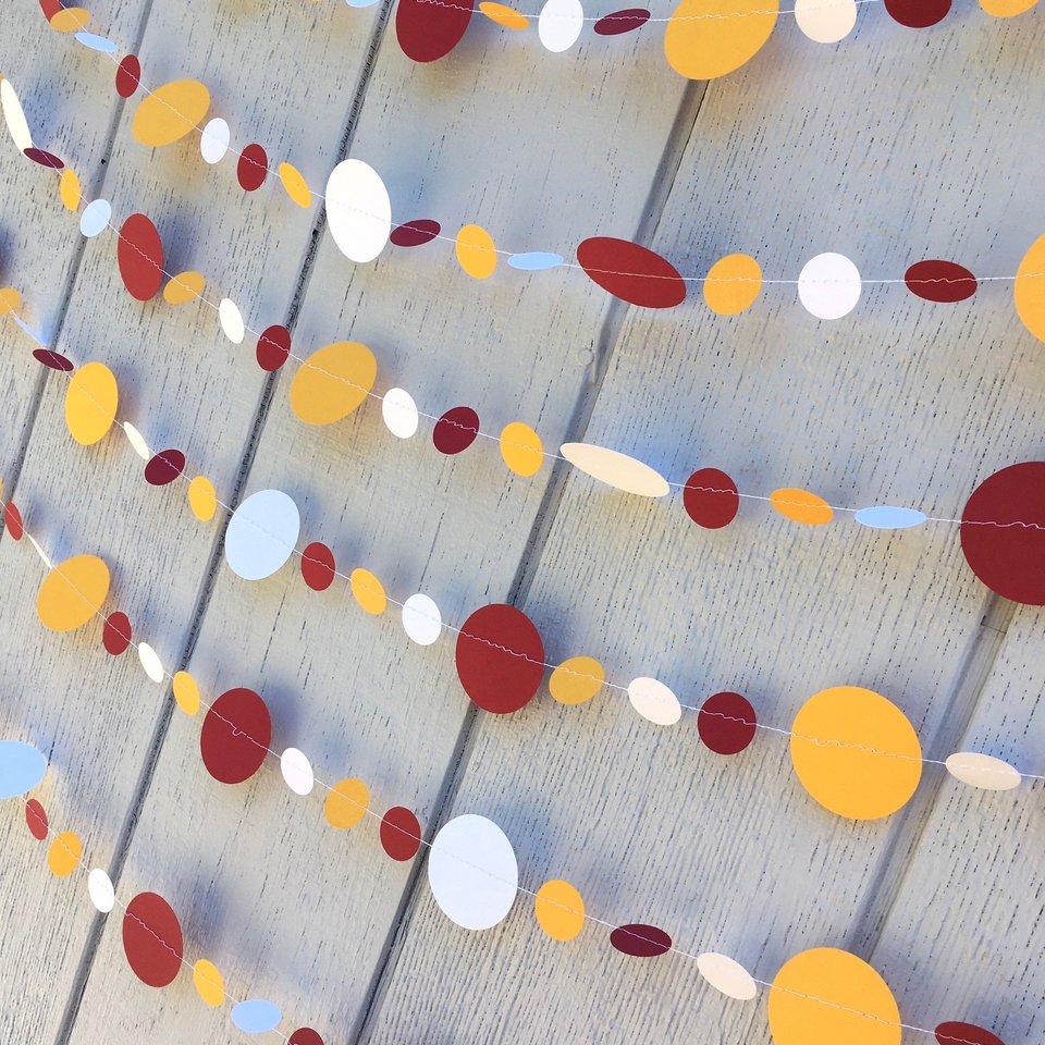 University of Minnesota Graduation Decor, Maroon and Gold Graduation Garland, Burgundy and Yellow, Calvin University, Graduation Decor