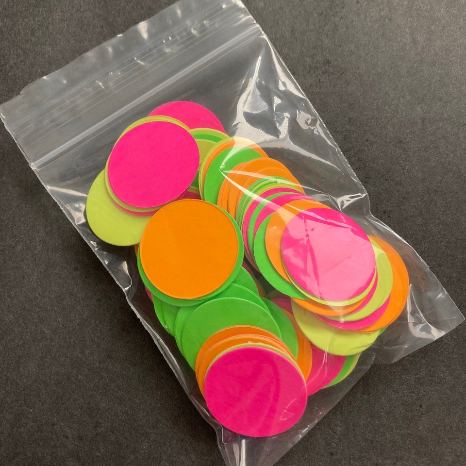 Neon Confetti, Glow Party Confetti, UV Reflective Decor, Glow Party Decoration, Black Light Party, Glow Party Table Accent, Neon Dance Party