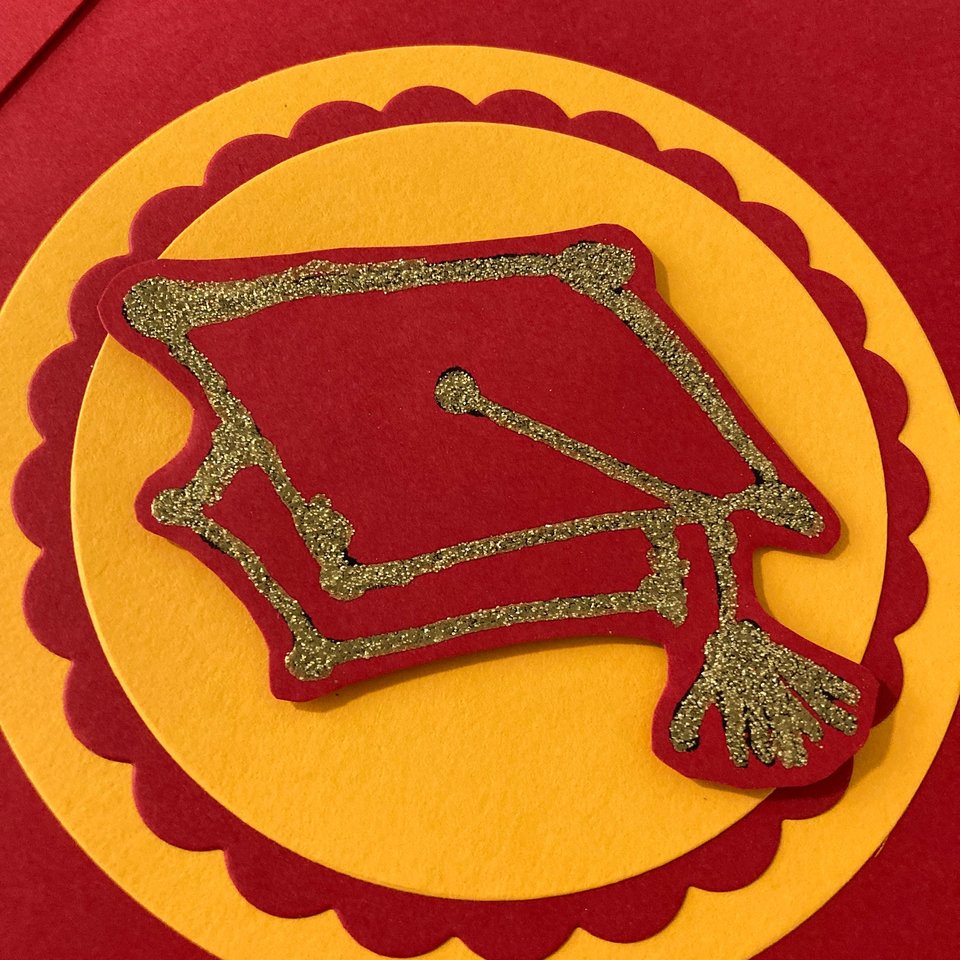 University of Southern California Large Graduation Banner, CONGRATS Banner, Graduation Decor, Cardinal Red and Gold Graduation Party Decor