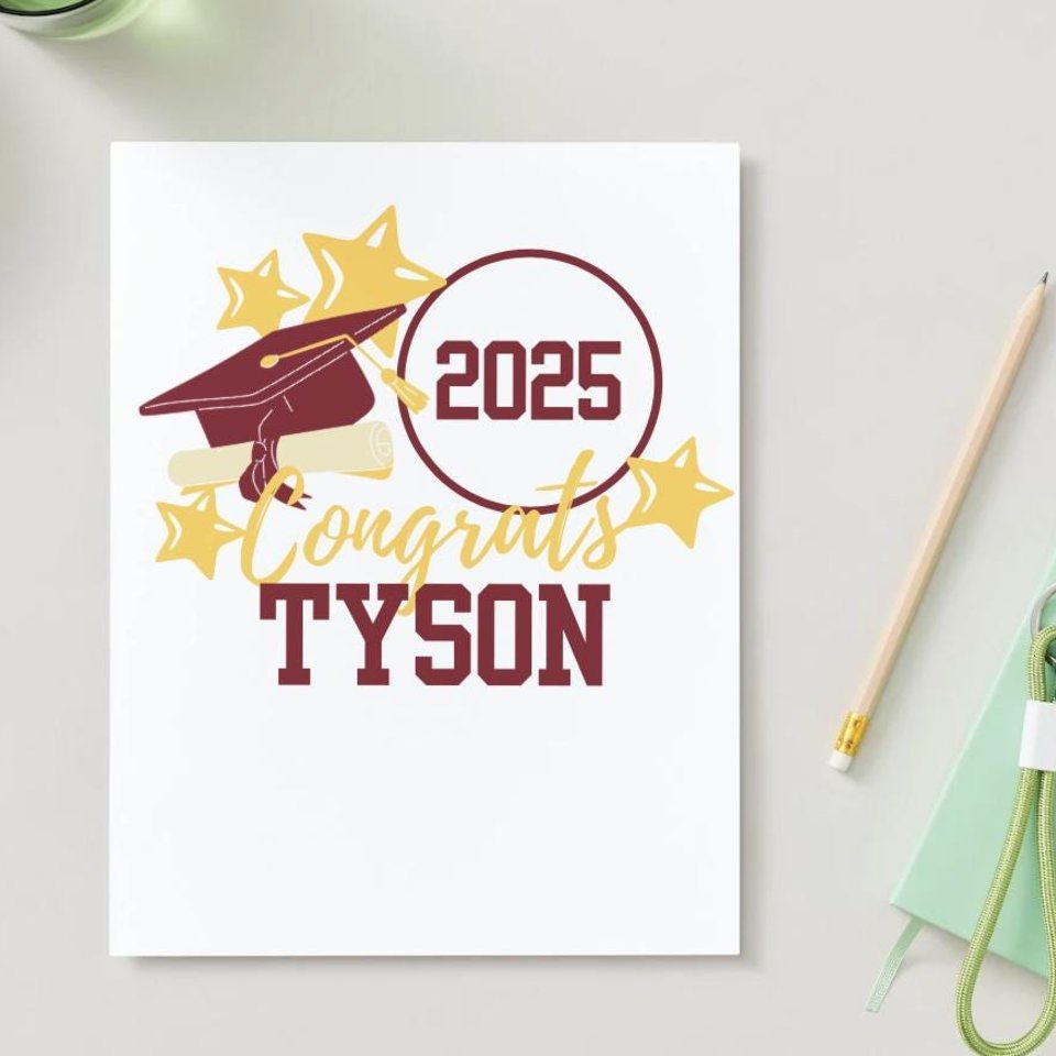 Printable graduation cake topper, school colors, Personalized Cake Decor, Congrats centerpiece, Digital Download, University of Minnesota
