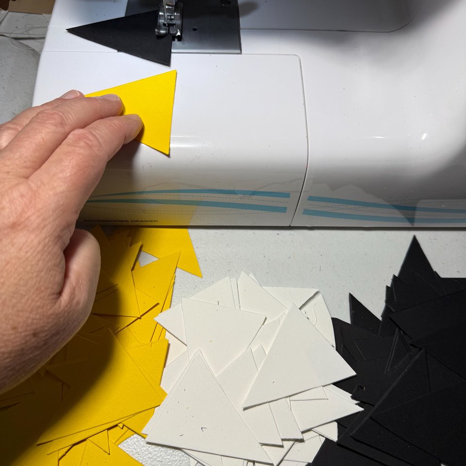 Sports Party Decor, Black Yellow and White Pennant Flag Streamers, Tailgate Party Bunting, College Game Day Celebration, Team Color Garlands